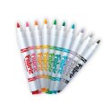 Crayola | Zmywalne flamastry do tkanin 10 szt