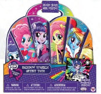 Equestria Girls | Rainbow Sparkle Artist Tote