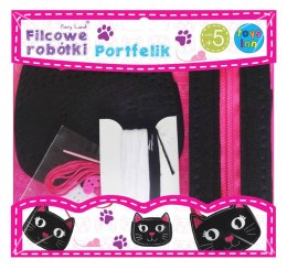 Toys Inn | Robótki filcowe: Portfelik - Kot