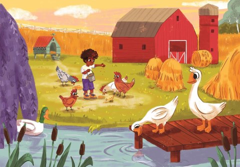 Animals | Puzzle 3x48el. | Clementoni