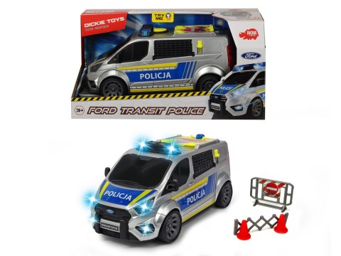 Dickie: SOS - Policja Ford Transit, 28 cm