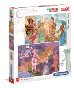 Puzzle 2 X 60el. Super Kolor Olympian Gods | Clementoni