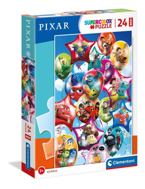 Puzzle 24el. Maxi Pixar Party | Clementoni