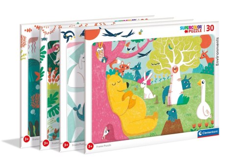 Puzzle 30el. Environments Ramkowe | Clementoni