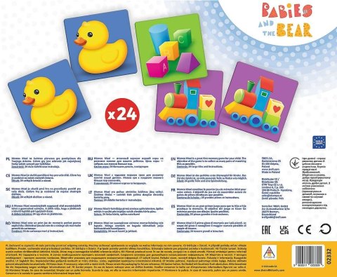 Gra Memos Maxi Bobaski i Miś | Trefl