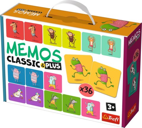 Gra Memos classic&plus - Ruch i dźwięk | Trefl