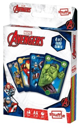 Gra karciana Avengers 4w1 | Shuffle