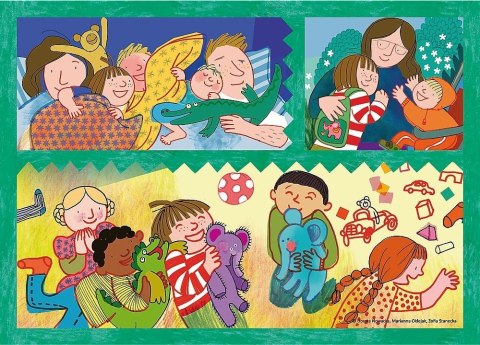 Puzzle 4w1 Przygody Basi | Trefl