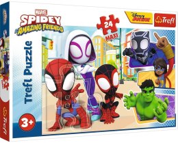 Puzzle maxi 24el. Spidey i przyjaciele | Trefl