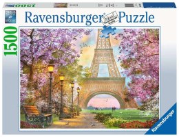 Ravensburger - Puzzle 2D 1500 elementów: Paryski romans