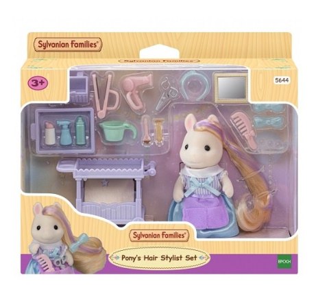 Sylvanian Families - Kucyk z długimi włosami zestaw z akcesoriami i figurką