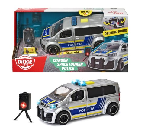 Dickie: SOS - Citroën policja kontrola pręd. 15 cm
