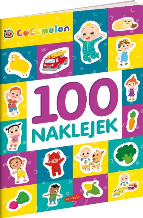 Książka - Cocomelon. 100 Naklejek