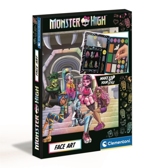 Monster High - Zestaw Do Malowania Twarzy | Clementoni