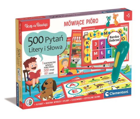 Mówiące Pióro 500 Pytań Litery i Słowa | Uczę się bawiąc