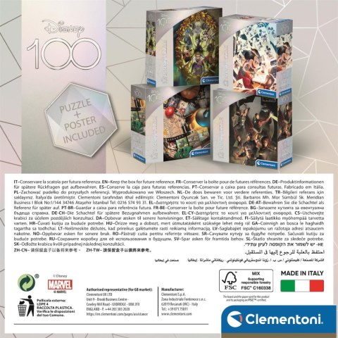 Puzzle 1000el. Disney100 Klasyki | Clementoni
