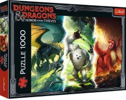 Puzzle 1000el. - Legendarne potwory z Faerun | Trefl