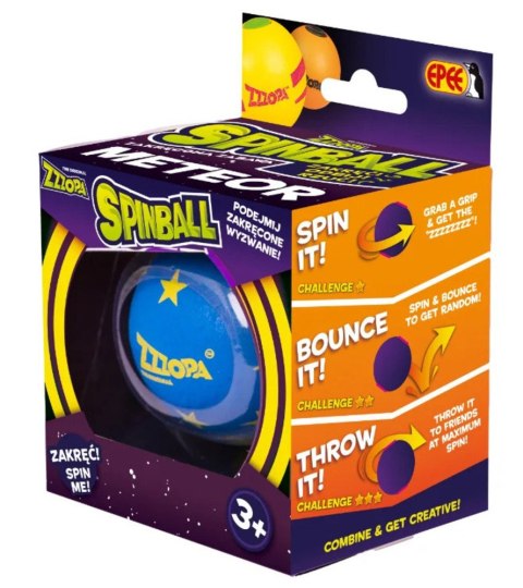 Zakręcona zabawa: Niebieska (Piorun) | Spinball