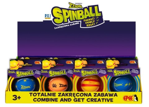 Zakręcona zabawa: Niebieska (Piorun) | Spinball