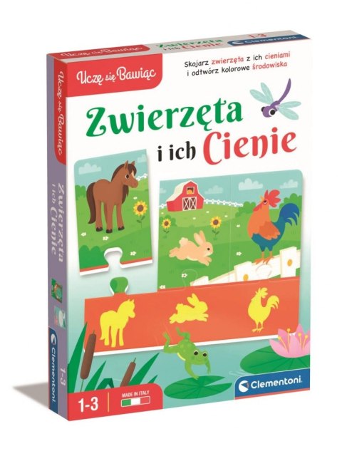 Zwierzęta i ich cienie | Uczę się bawiąc