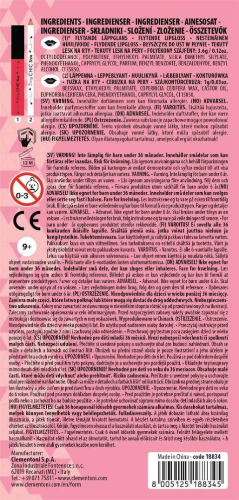 Błyszczyk i Konturówka Party Quin | Crazy Chic