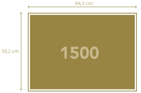 Clementoni: Puzzle 1500el. Compact HQ - East River o zmierzchu