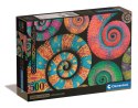 Clementoni: Puzzle 500el. Compact - Spirale