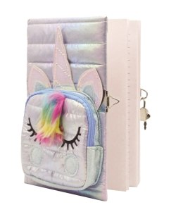 Notes Unicorn Z Kieszonką Biały | Toys Inn