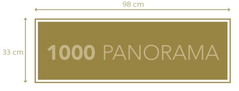 Puzzle 1000el. Compact Panorama Harry Potter | Clementoni