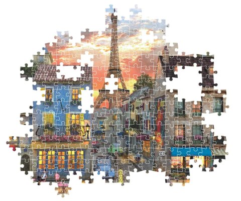 Puzzle 1000el. HQ Himeji Streets Of Paris | Clementoni