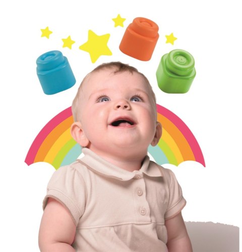 Woreczek z 40 Klockami | Soft Clemmy