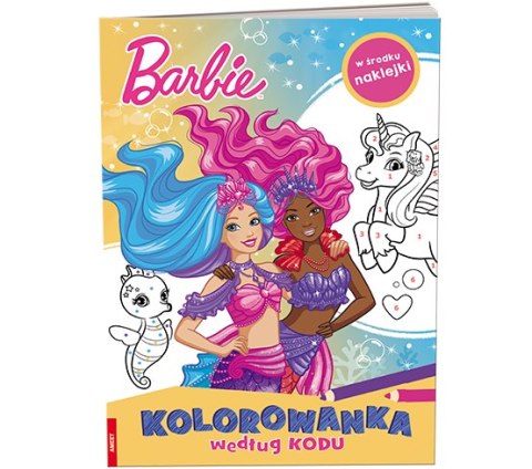 Ameet: BARBIE Dreamtopia - Kolorowanka Według Kodu