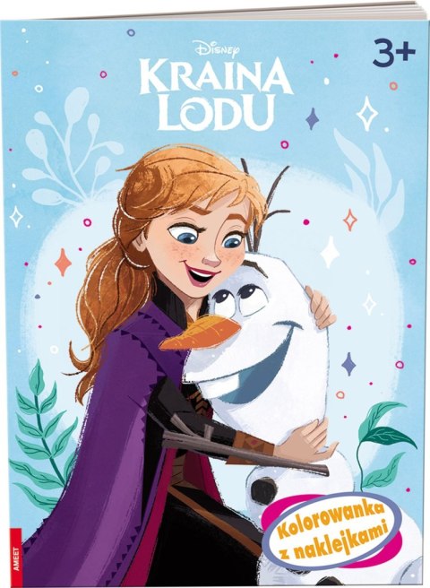 Ameet: DISNEY - Kraina Lodu. Kolorowanka Z Naklejkami