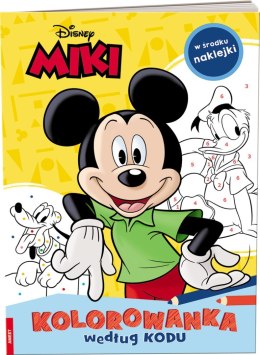 Ameet: DISNEY - Myszka Miki. Kolorowanka Według Kodu