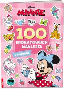 Ameet: DISNEY - Myszka Minnie. 100 Brokatowych Naklejek