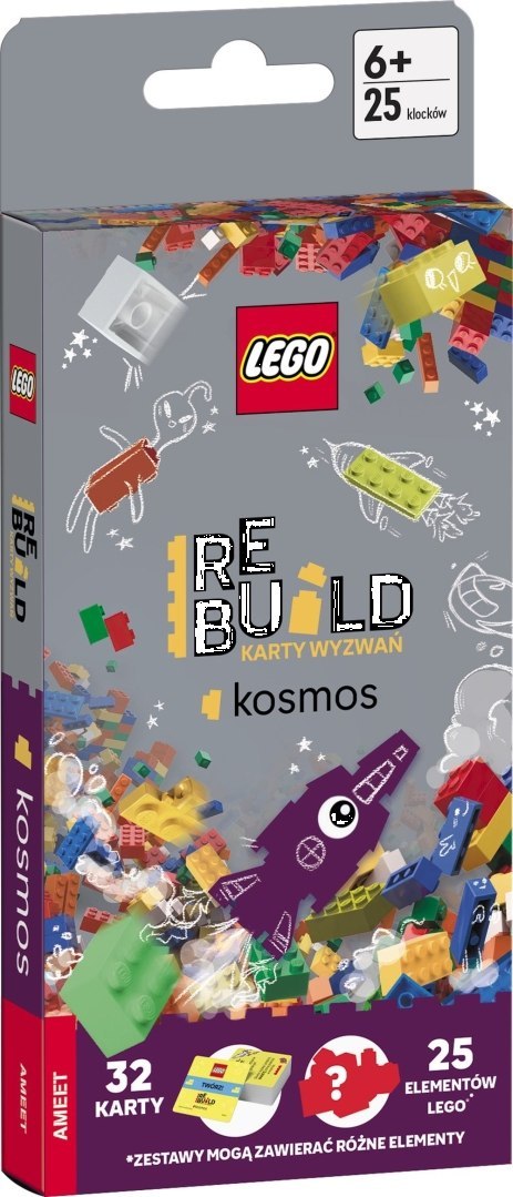 Ameet: LEGO Books - Rebuild. Karty Wyzwań: Kosmos