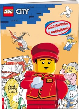 Ameet: LEGO City - Kolorowanka Z Naklejkami