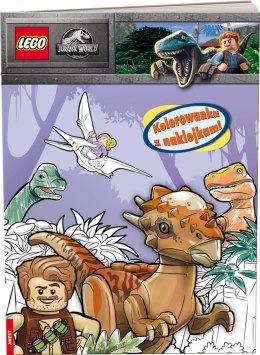 Ameet: LEGO Jurassic World - Kolorowanka Z Naklejkami