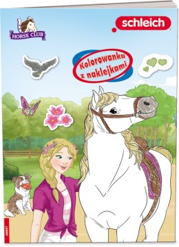 Ameet: SCHLEICH Horse Club - Kolorowanka Z Naklejkami