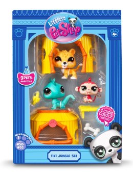 Littlest Pet Shop: Zestaw Dżungla z 3 figurkami