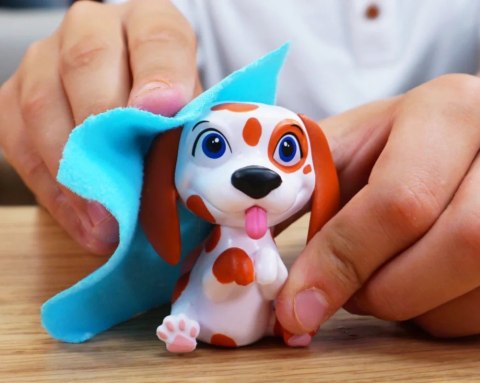 Zestaw Łazienka : piesek + błoto + 5 akcesoriów, 9 ass. | Brudaski w Kąpieli