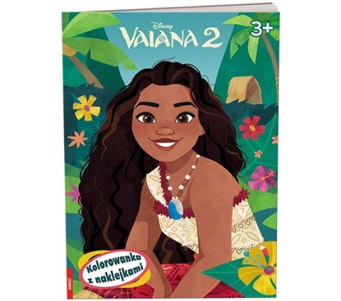 Ameet: DISNEY - Vaiana 2. Kolorowanka z naklejkami.