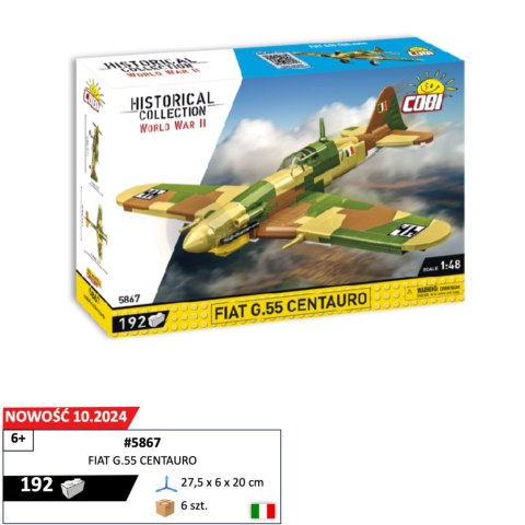 COBI: HC WWII - Fiat G.55 Centauro 192 Kl.