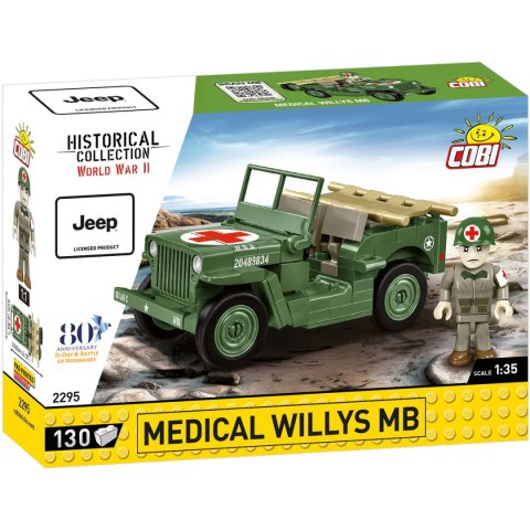 COBI: HC WWII - Medical Willys Mb 130 Kl.