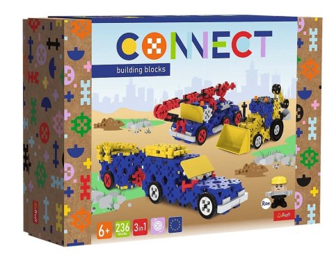 Construction Vehicles / SUV with Trailer - L | Klocki Connect