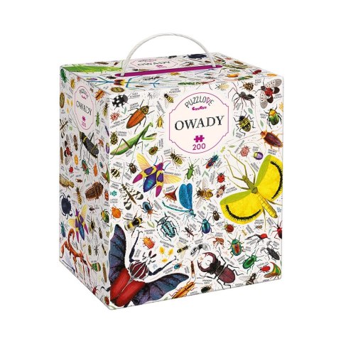 CzuCzu: Puzzlove - Owady 200el. puzzle rodzinne