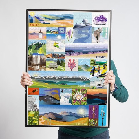 CzuCzu: Puzzlove - Polskie Góry 1000el.