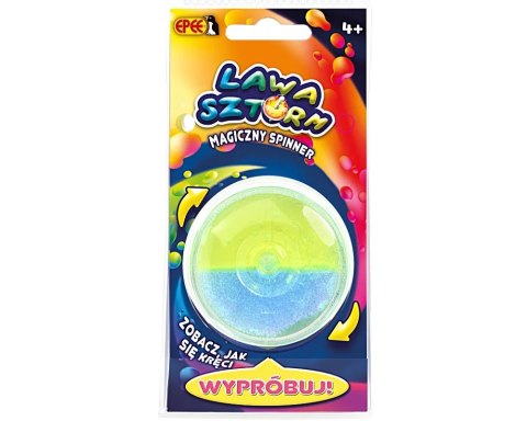 Lawa Sztorm - Magiczny spinner: żółty/niebieski
