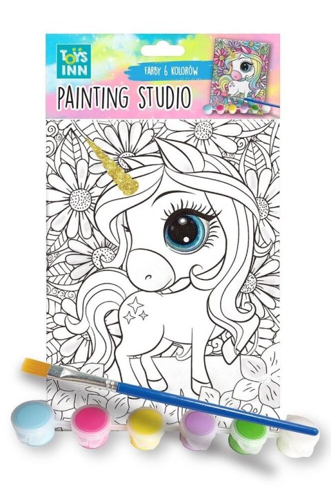 Toys Inn: Canvas Unicorn zestaw do malowania