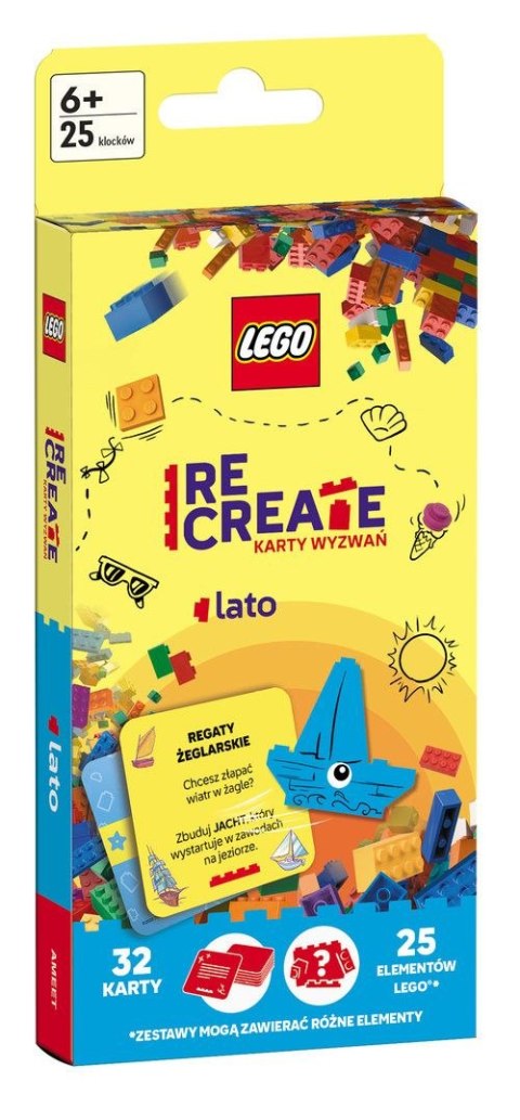 Ameet: LEGO Books - Recreate. Karty Wyzwań: Lato